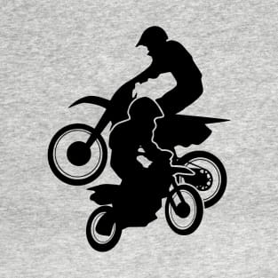 Motocross Dirt Bikes Off-road Motorcycle Racing T-Shirt